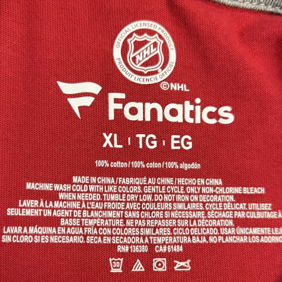 Montreal Canadiens T-Shirt by Fanatics Official NHL - Picture 3 of 4